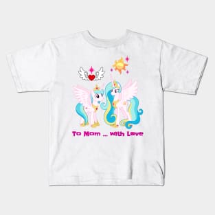 To Mom ... With Love Kids T-Shirt